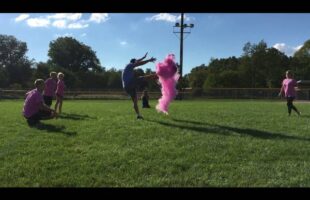 Gender Reveal Football style