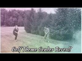 GOLF THEME GENDER REVEAL | AMAZING REACTIONS! | EMOTIONAL GENDER REVEAL |