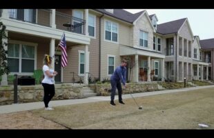 Gender Reveal!!! Exploding golf ball