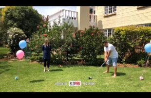 Golf ball gender reveal