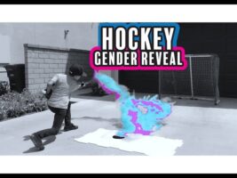 hockey baby gender reveal!!! | THE COOLKIDS HOCKEY #genderreveal #hockeygenderreveal