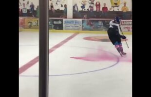 Ice hockey gender reveal