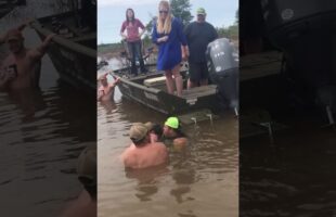 Couple Use Catfish for Baby Gender Reveal