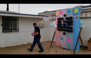 Our gender reveal with darts!!! ITS A BOY!!!!