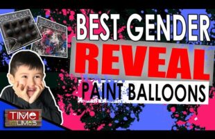 Best Gender Reveal Balloon Pop Paint 2018