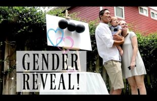 BEST GENDER REVEAL! Surprise Paint Balloon Pop!