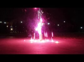 Fountain Firework Gender Reveal