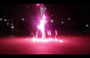 Fountain Firework Gender Reveal