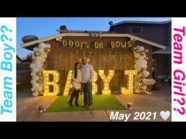 GENDER REVEAL *FIREWORKS* (TEAM BOY OR GIRL)