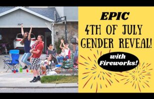 Epic Fourth of July Gender Reveal with Fireworks!