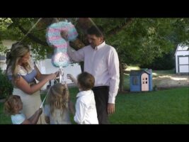 Our Pinata Baby Gender Reveal