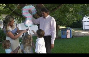 Our Pinata Baby Gender Reveal