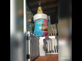 Piñata para Baby Shower // Gender Reveal