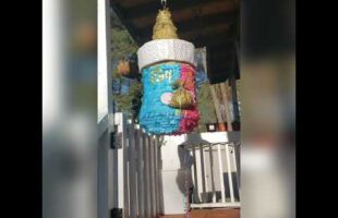 Piñata para Baby Shower // Gender Reveal