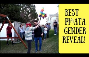 Best Piñata Gender Reveal Ever!