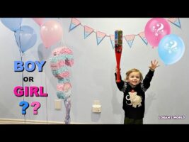 Cutest Sibling Gender Reveal | Piñata Party