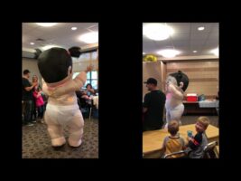 GIANT BABY GENDER REVEAL