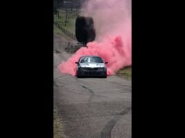 XR6 Turbo Gender Reveal Burnout