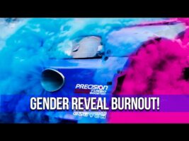 Gender Reveal Burnout at SpeedFactory Racing