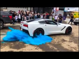 Baby Fattah GENDER REVEAL PARTY! BEAUTIFUL BURNOUT REVEAL!