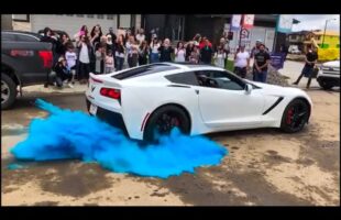 Baby Fattah GENDER REVEAL PARTY! BEAUTIFUL BURNOUT REVEAL!