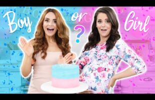 BABY GENDER REVEAL!! Gender Reveal Cake w/ my Sister!