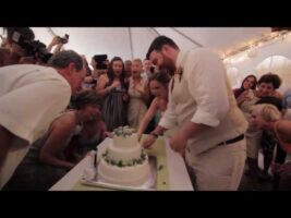 Wedding Highlight video with Gender Reveal Cake Cutting!