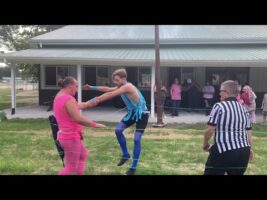 PRO WRESTLING GENDER REVEAL MATCH- @ez_jackson on TikTok for reactions