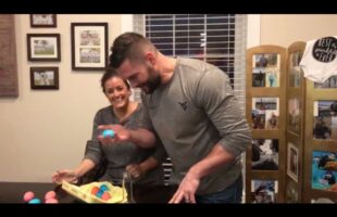 Couple Reveal Baby Gender With Egg Roulette