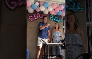 Egg roulette gender reveal!