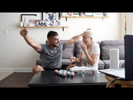 Egg Roulette Gender Reveal for Baby Saunders Machado