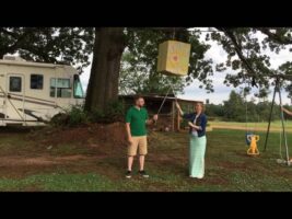 Hanging Box Gender Reveal Party