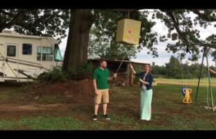 Hanging Box Gender Reveal Party