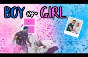 GENDER REVEAL!! Confetti Cannons, explosions, lots of tears!!!