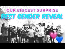 BEST GENDER REVEAL WITH CONFETTI POPPERS!!!!