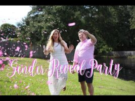 CONFETTI GENDER REVEAL PARTY // IT’S A GIRL! // VLOG