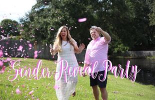 CONFETTI GENDER REVEAL PARTY // IT’S A GIRL! // VLOG