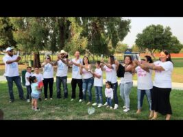 Confetti cannon gender reveal!!