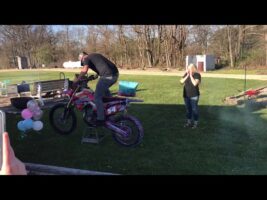 DirtBike Gender reveal Fail!!!