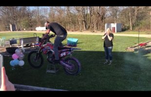 DirtBike Gender reveal Fail!!!