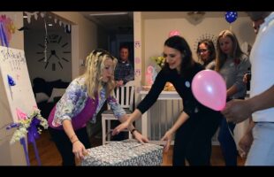 Gender reveal party! Worst dart shot ever!!!