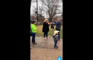 Gender reveal fail