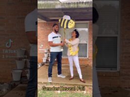 Tik Tok Gender Reveal Fail