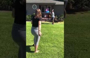 Baby boy gender reveal fail