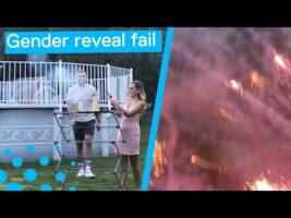 Gender Reveal Fireworks Fail Ends in Disaster