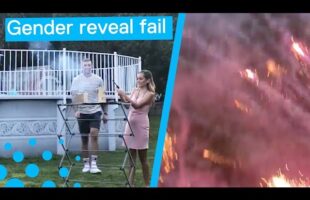 Gender Reveal Fireworks Fail Ends in Disaster