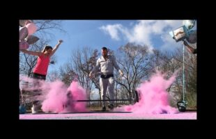 Epic Crossfit Style Gender Reveal! Creative, New, Unique Gender Reveals for Fitness and Gym!