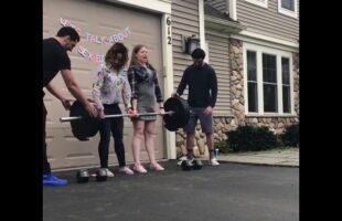 CrossFit Couples Have Heavy Weight Gender Reveal