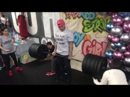 Deadlift gender reveal!