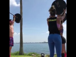 Twins Gender Reveal CrossFit Style